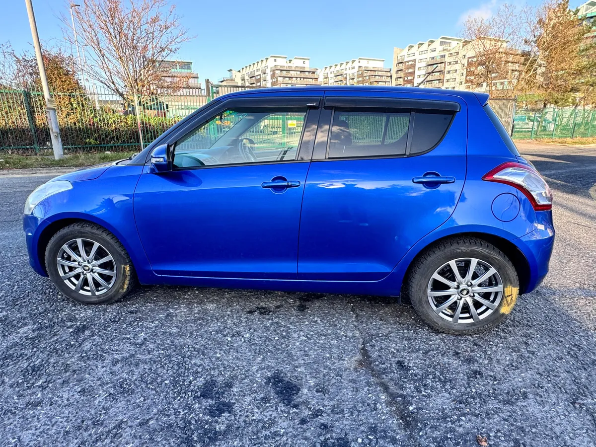 SUZUKI SWIFT 2014 BLUE - Image 5