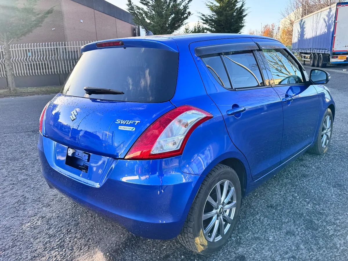SUZUKI SWIFT 2014 BLUE - Image 8