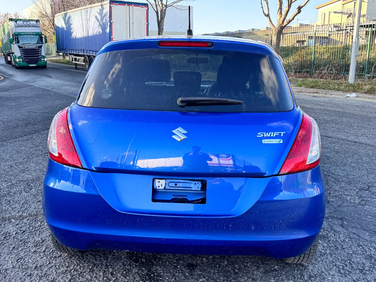 SUZUKI SWIFT 2014 BLUE - Image 7