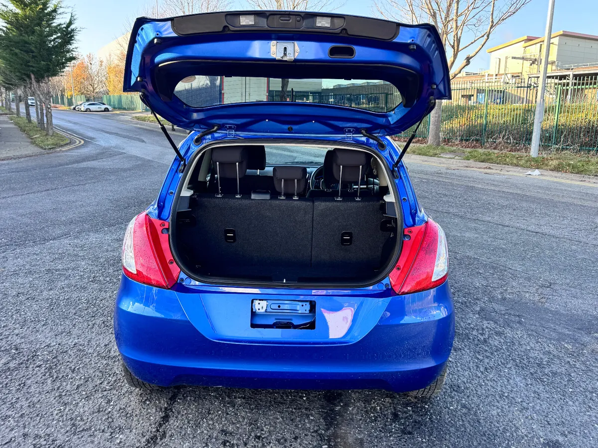 SUZUKI SWIFT 2014 BLUE - Image 9