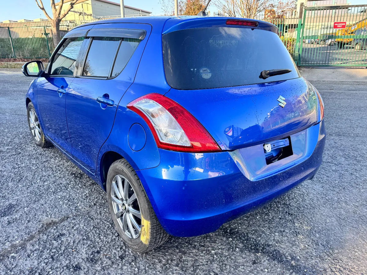 SUZUKI SWIFT 2014 BLUE - Image 6