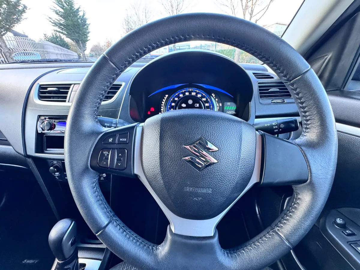 SUZUKI SWIFT 2014 BLUE - Image 13