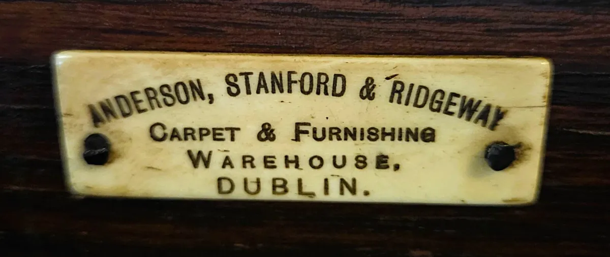 Large Edwardian Oak Roll Top Desk- Circa 1905 - Image 4