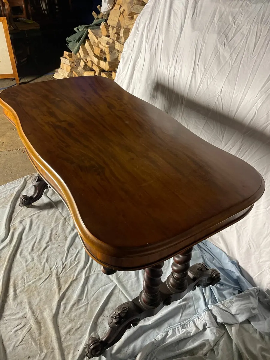 Victorian Mahogany Side Table - Image 2