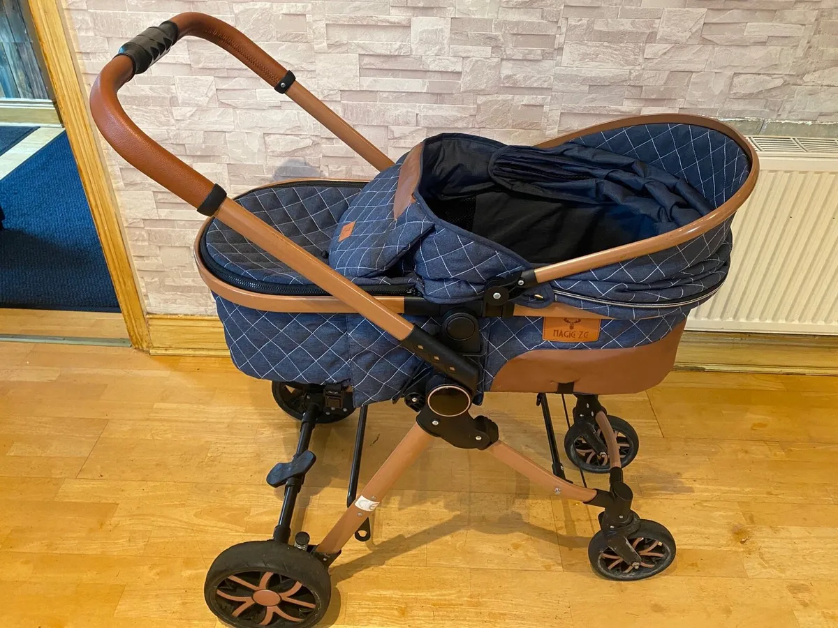 Baby Pram Pushchair Buggy Stroller 3 in 1 Child - Image 3