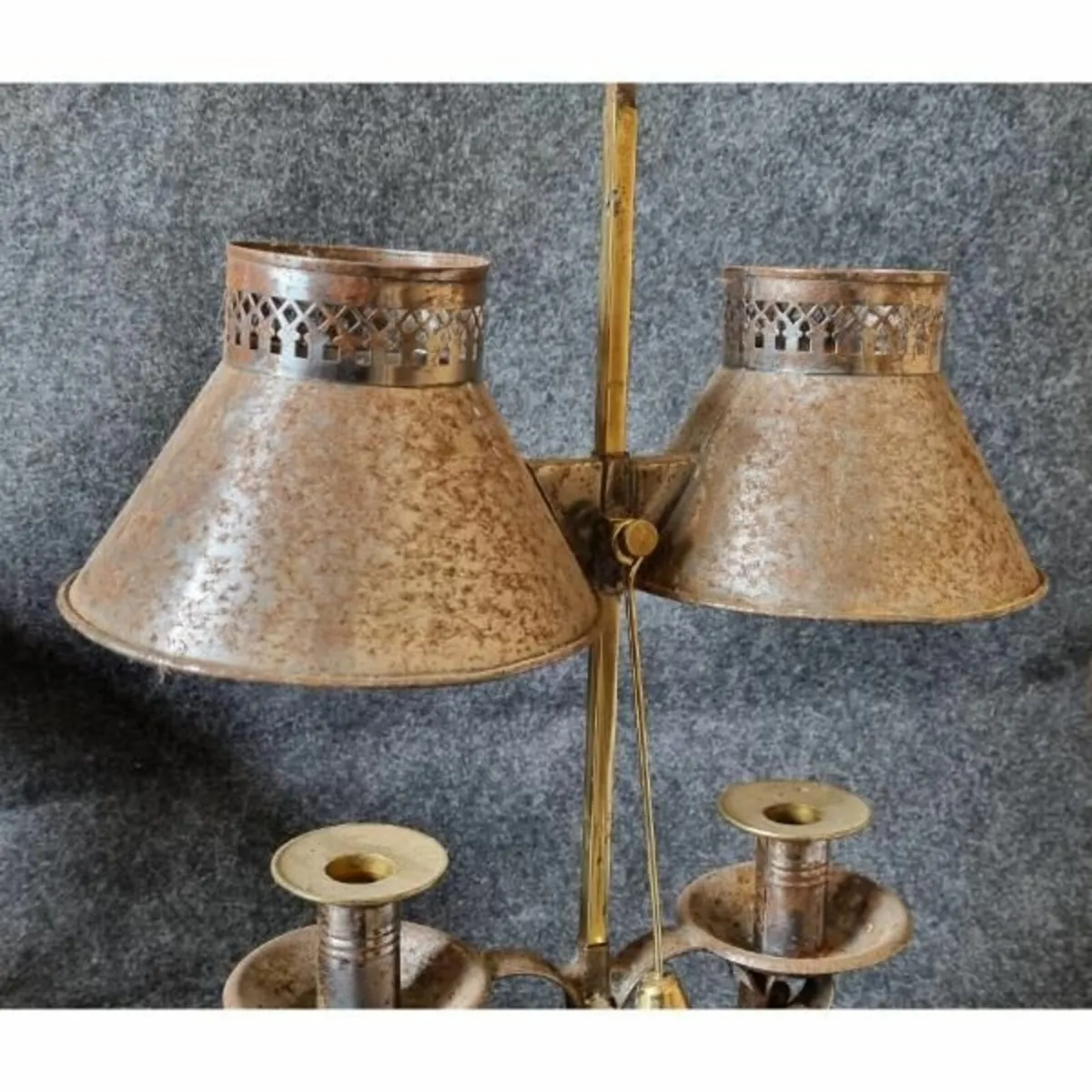 Vintage French Bouillotte Table Lamp – KAS491 - Image 3