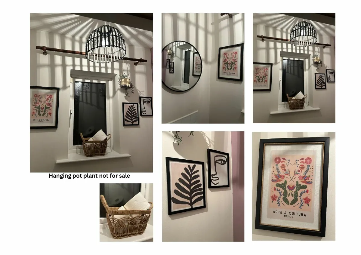 3 x Prints, black frames - Image 2