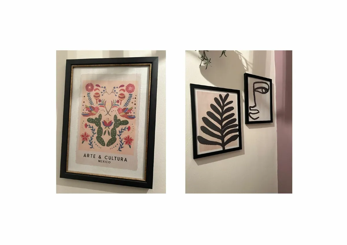 3 x Prints, black frames - Image 1