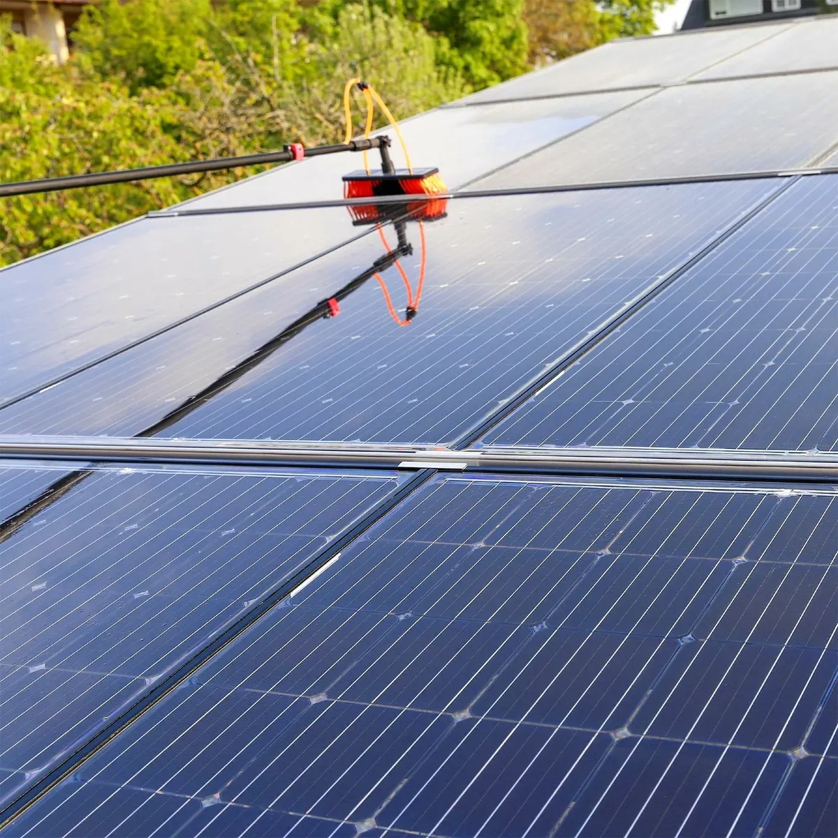 Solar Panel Telescopic Wash Brush .. Free Delivery - Image 1