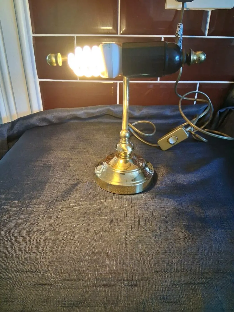 Old Type Office Desk Light - Image 1