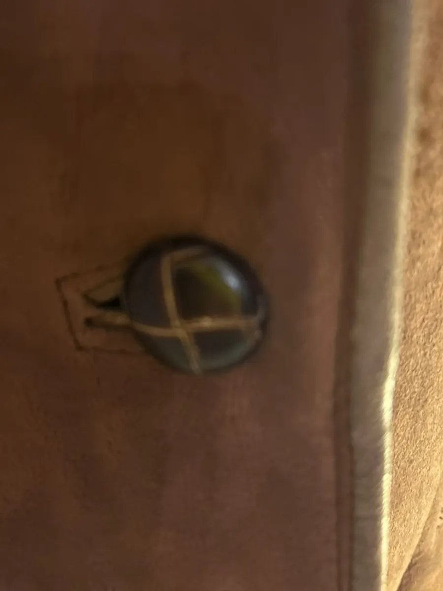 Ladies sheepskin shearling lined cozy jacket - Image 4