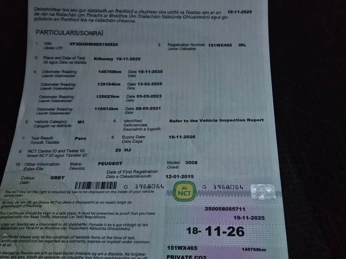 Peugeot 3008 low mileage - Image 3