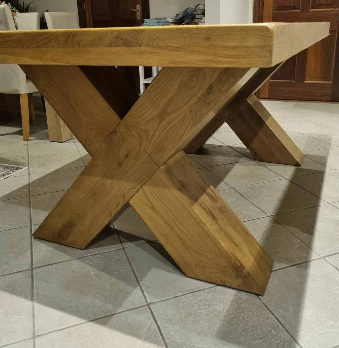 Oak dining / kitchen table - Image 1