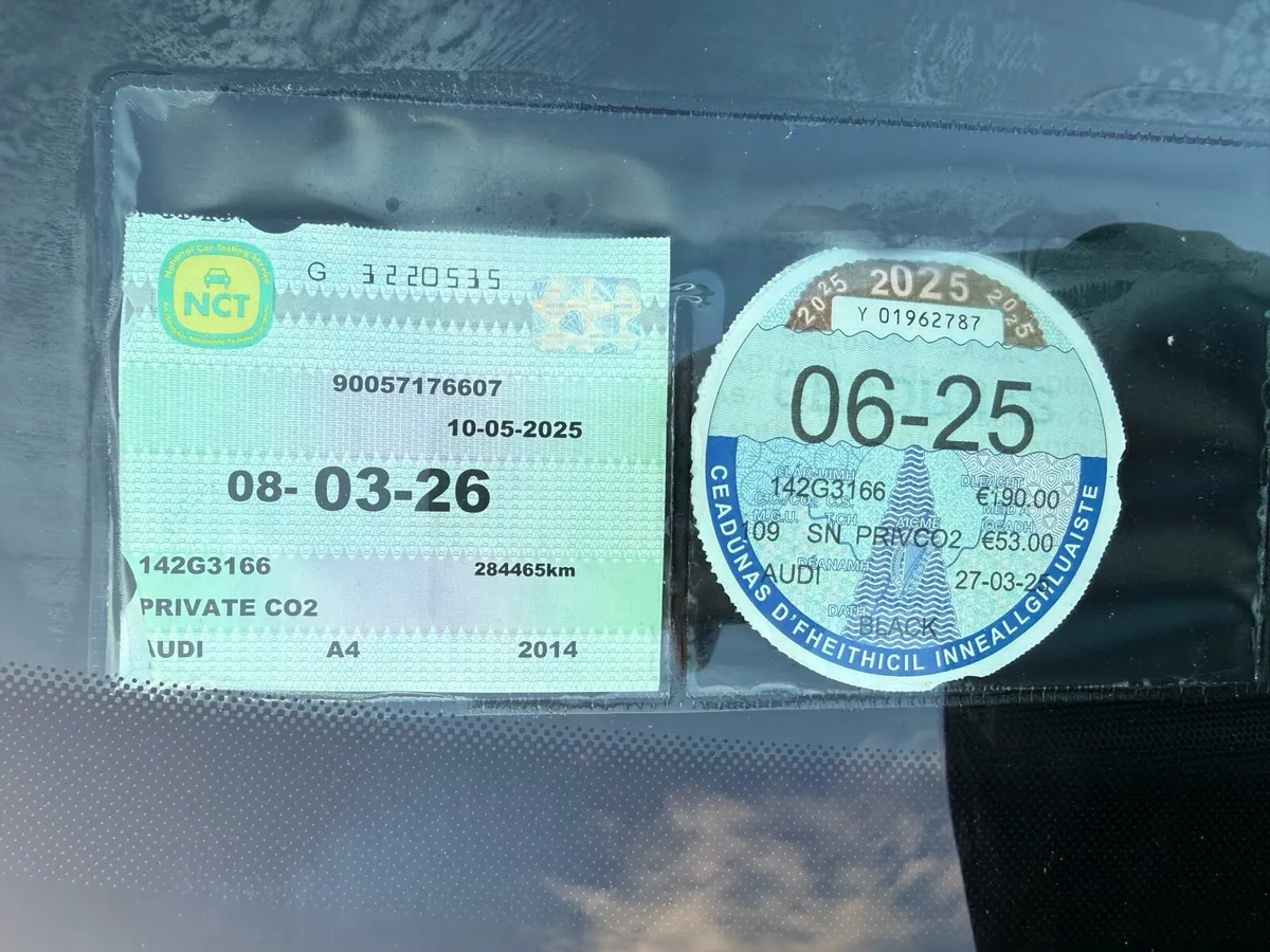 2014 Audi A4 2.0TDI Technik Ultra Nct 03/26 - Image 3