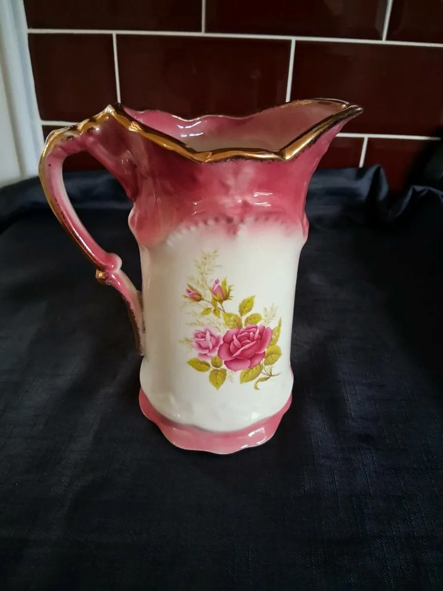Long Bowl Vase & Jug - Image 2