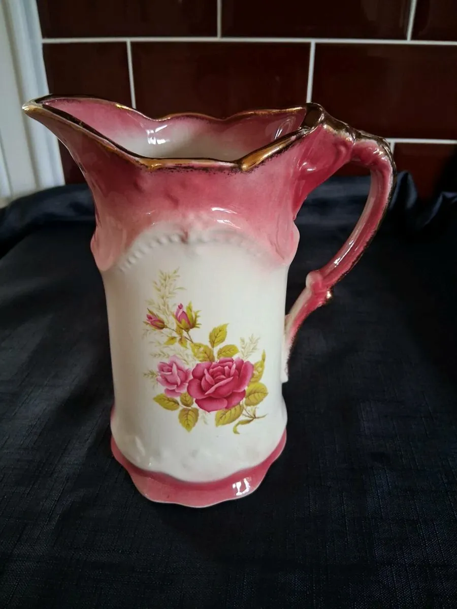 Long Bowl Vase & Jug - Image 3