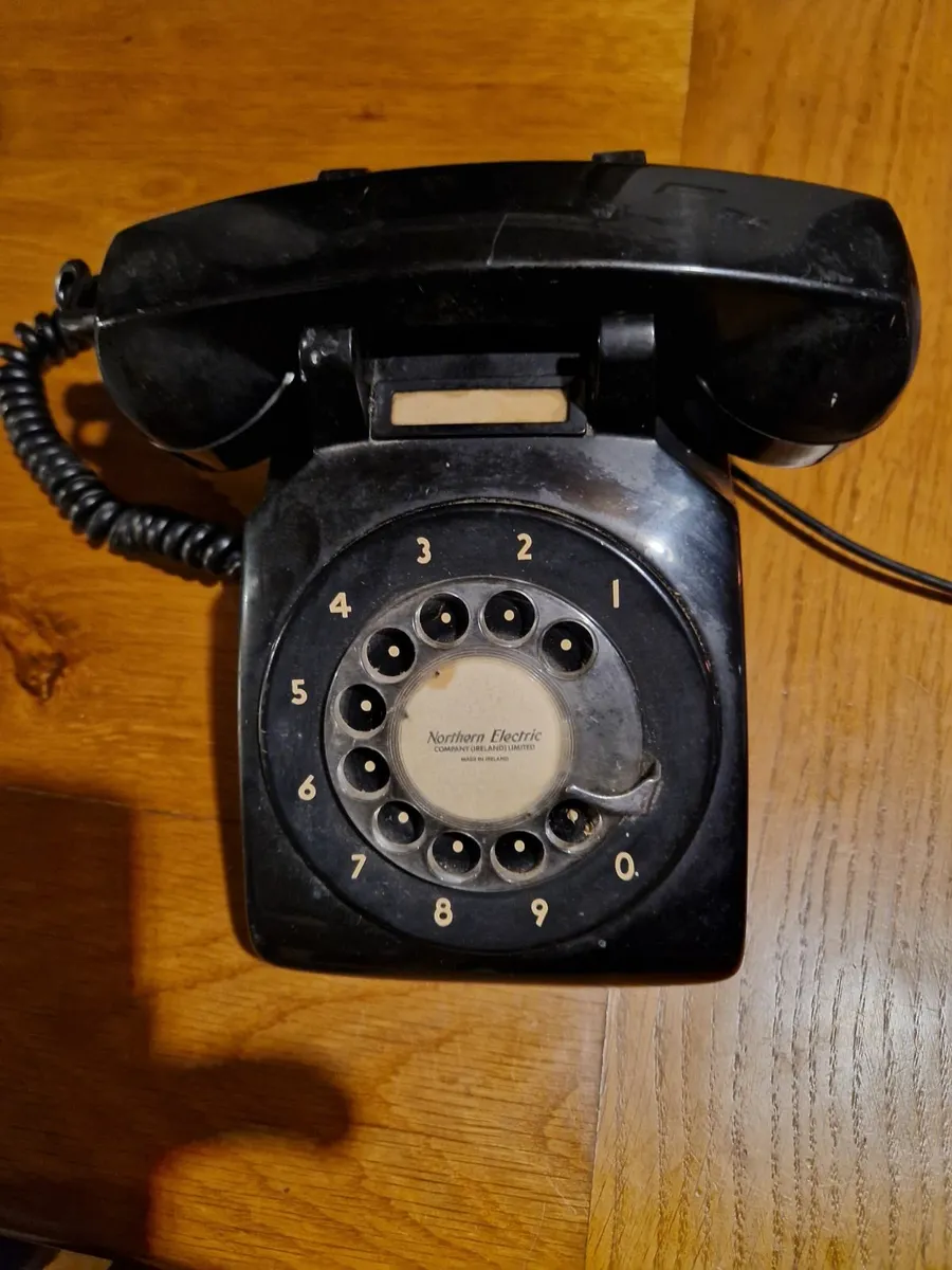 Vintage rotary phone