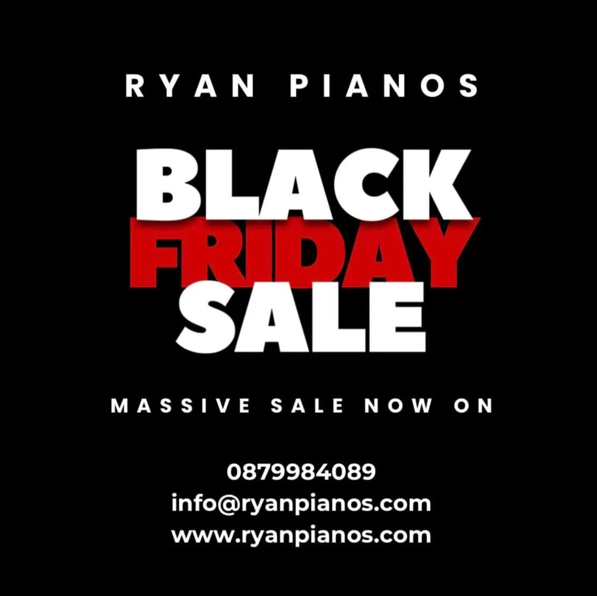 Black Friday Massive Sale