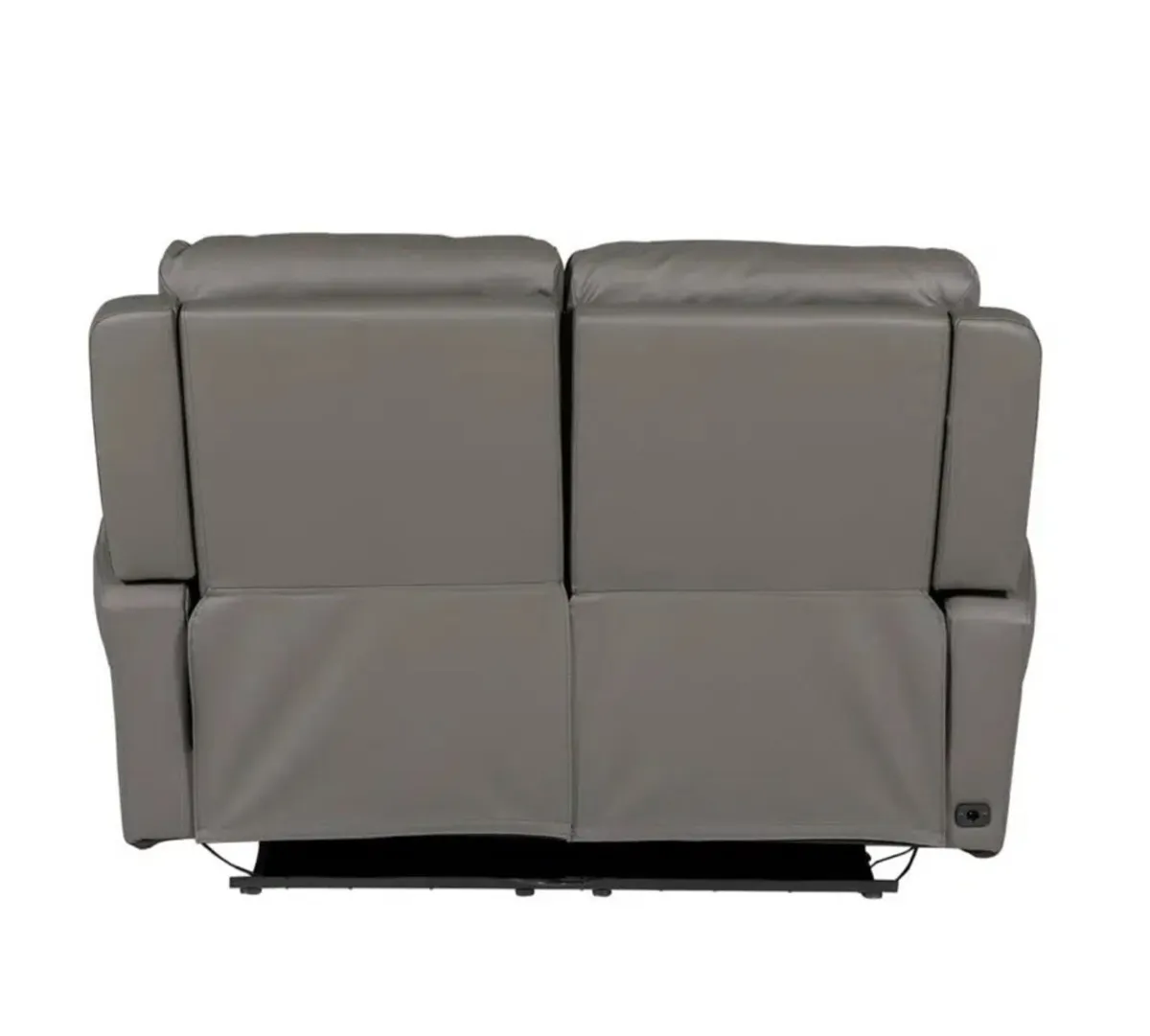 Lugo 3 Seater Sofa Electric Recliner Dark Grey - Image 3