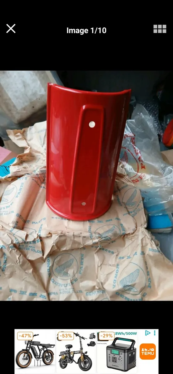 Honda 70/90 original seat refurbished. - Image 2