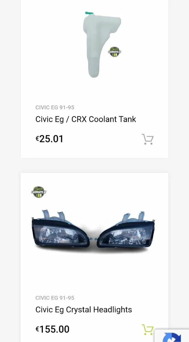 Honda Civic EG6/EK9/SIR/TypeR/Vti/ Vtec- 1995,1998 - Image 1