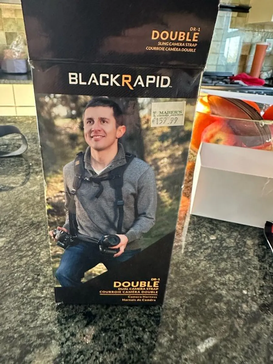 camera strap for 2 cameras - Image 1