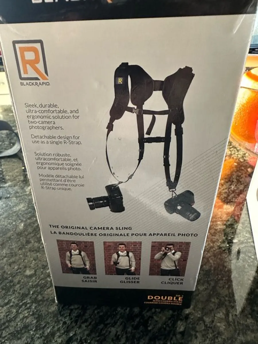 camera strap for 2 cameras - Image 3