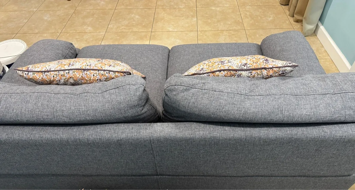 2-Seater Fabric Sofa for Sale - Image 4
