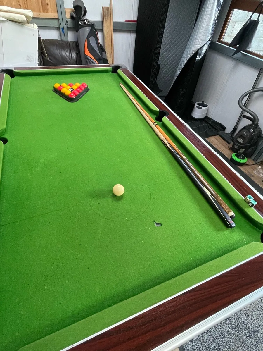 Pool table 7x4ft - Image 3