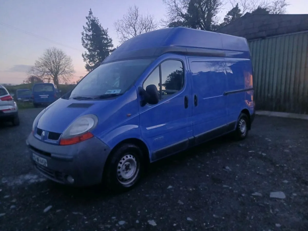 2006 renault traffic high roof,,,1.9 ,,,154000 kms - Image 1