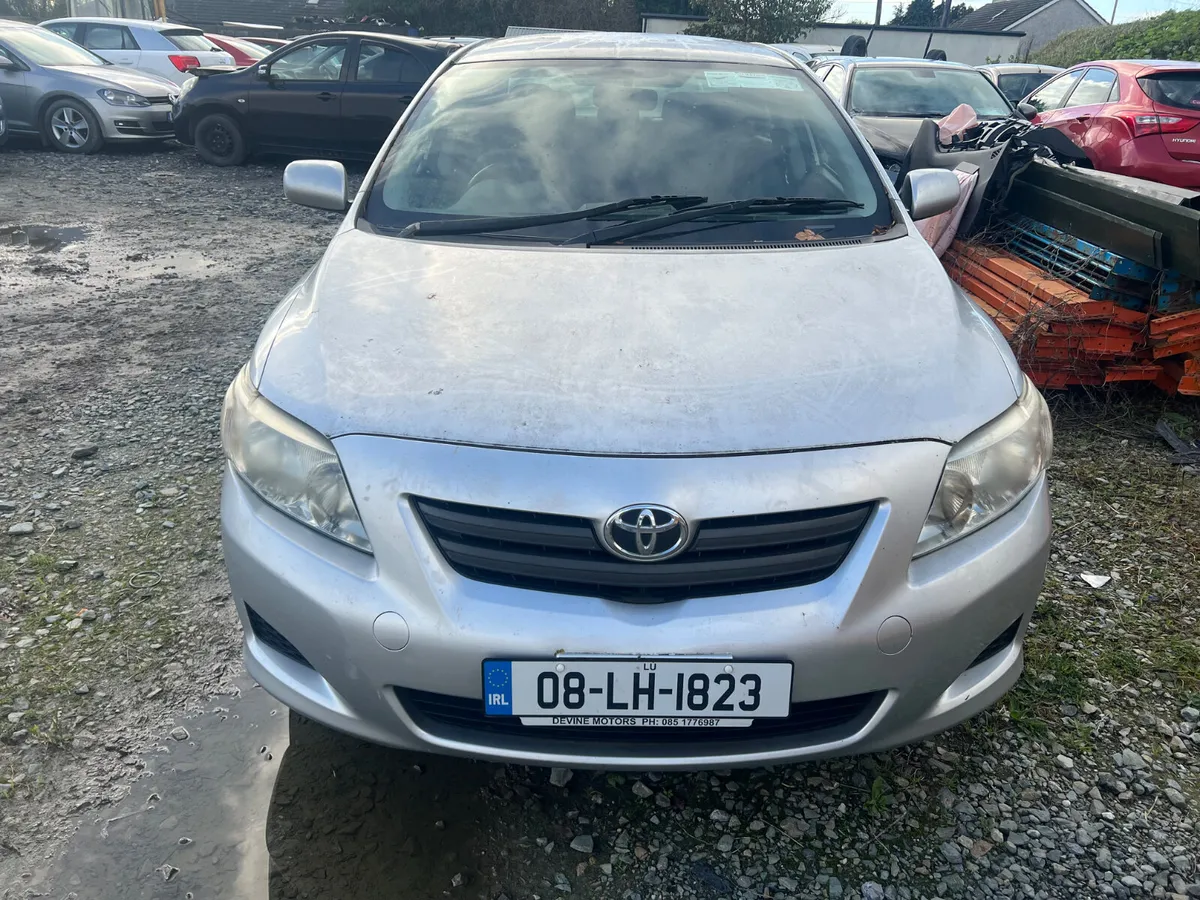 2008 Toyota Corolla 1.4 petrol drive away - Image 2