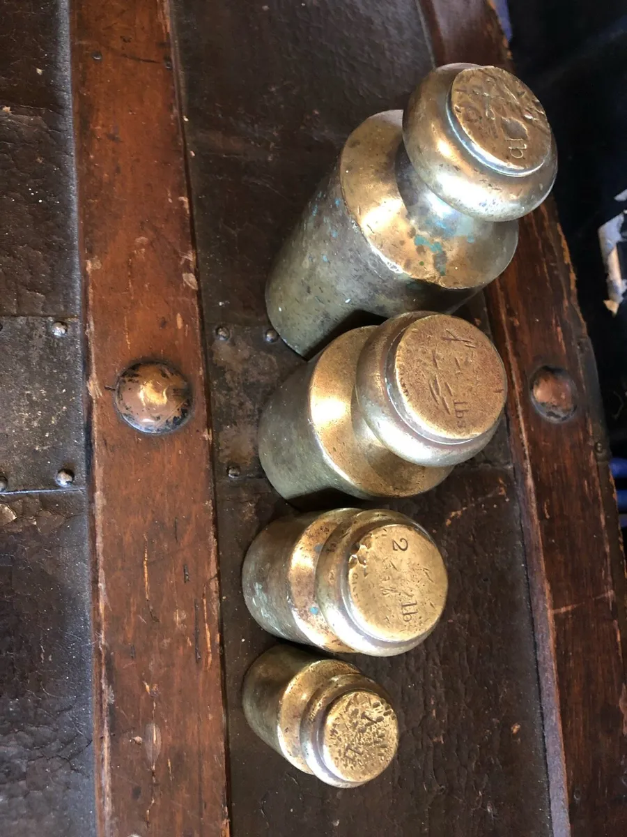 Brass Weights - Image 1