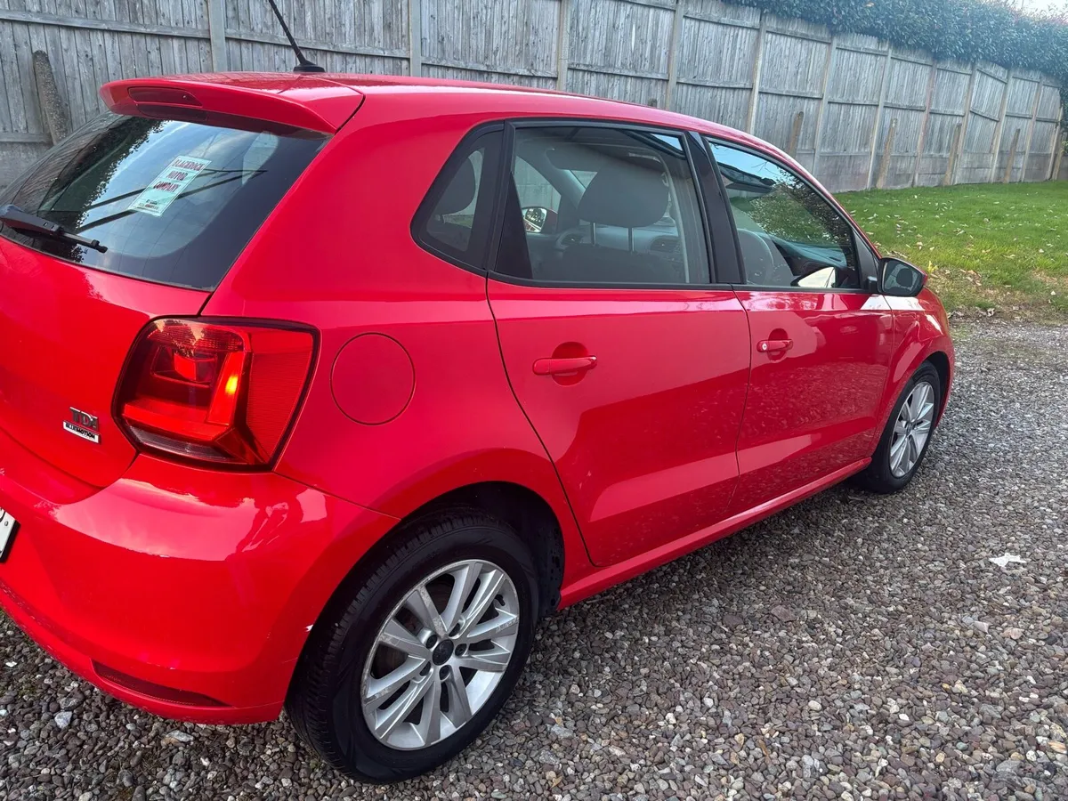 VW Polo 2015 1.4 TDI Red - Image 3