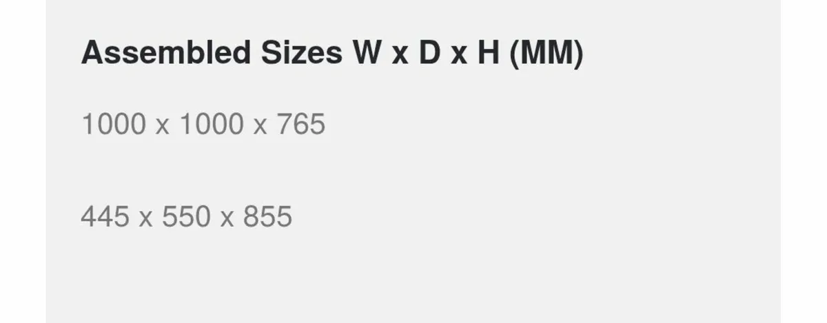 Dining table and 4 chairs - Image 2