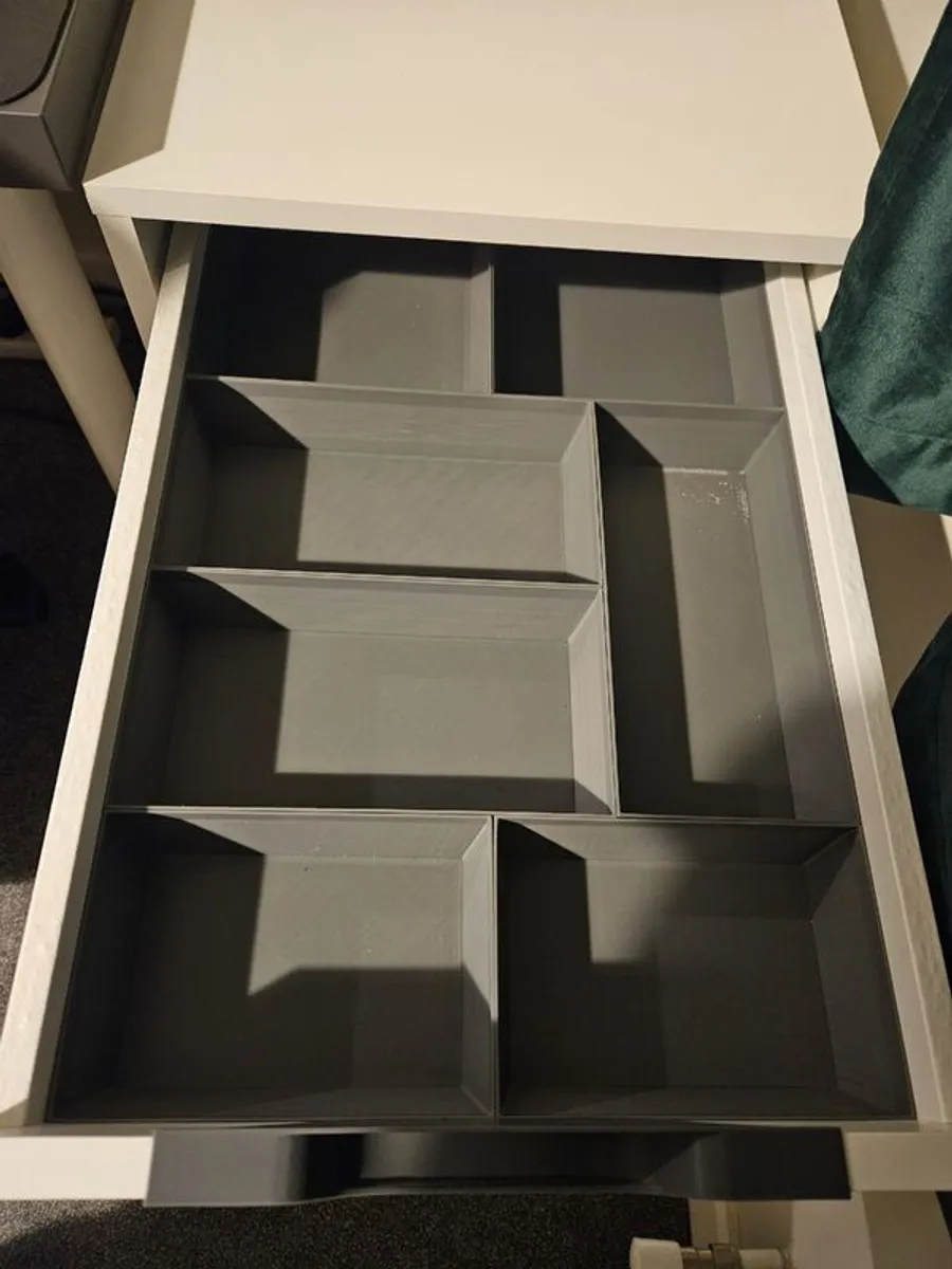 Ikea Alex Drawer Inserts and Anti-Dust Handles - Image 2
