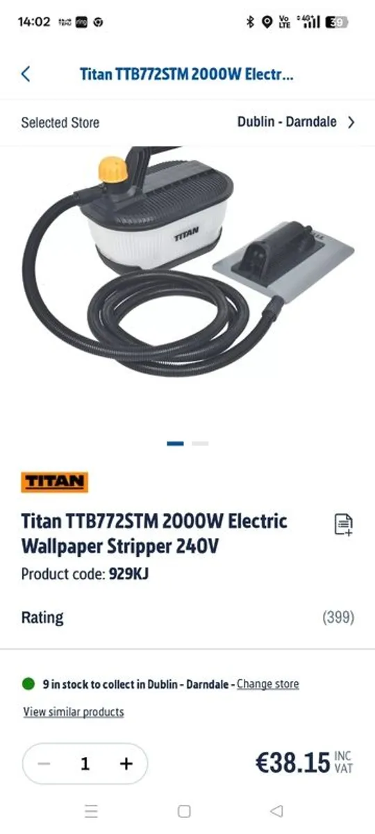 wall paper stripper & tools - Image 4