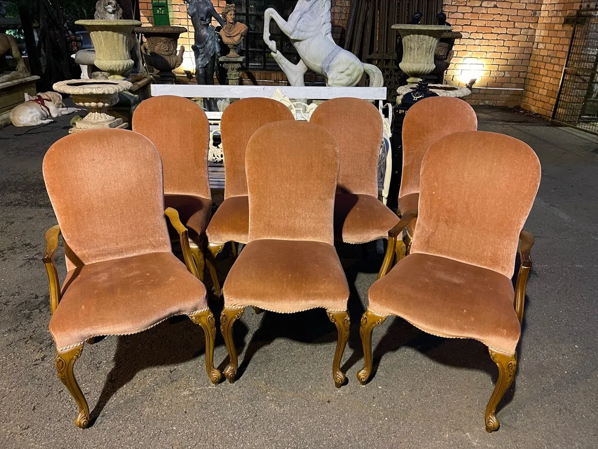 Set 8 dining chairs perfect for 🎅 🎄 Christmas - Image 1