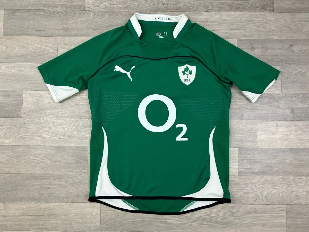Puma Ireland Rugby Jersey Shirt Mens Medium - Image 1