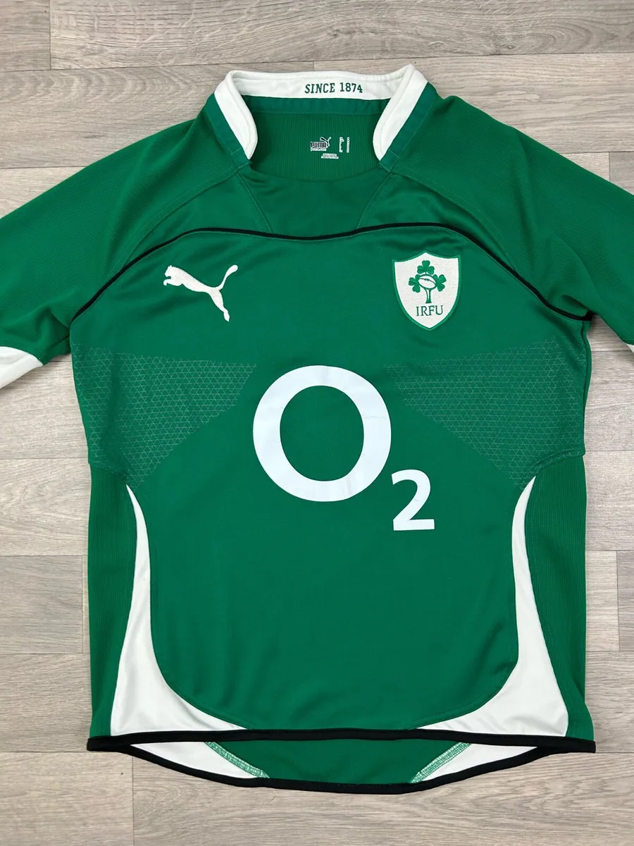Puma Ireland Rugby Jersey Shirt Mens Medium - Image 2