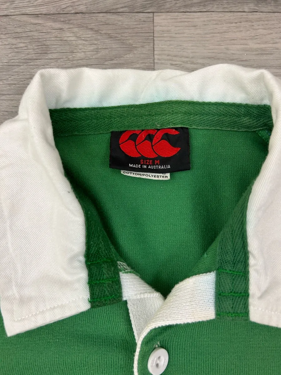 Vintage 2002 Ireland Rugby Long Sleeve Jersey M - Image 4