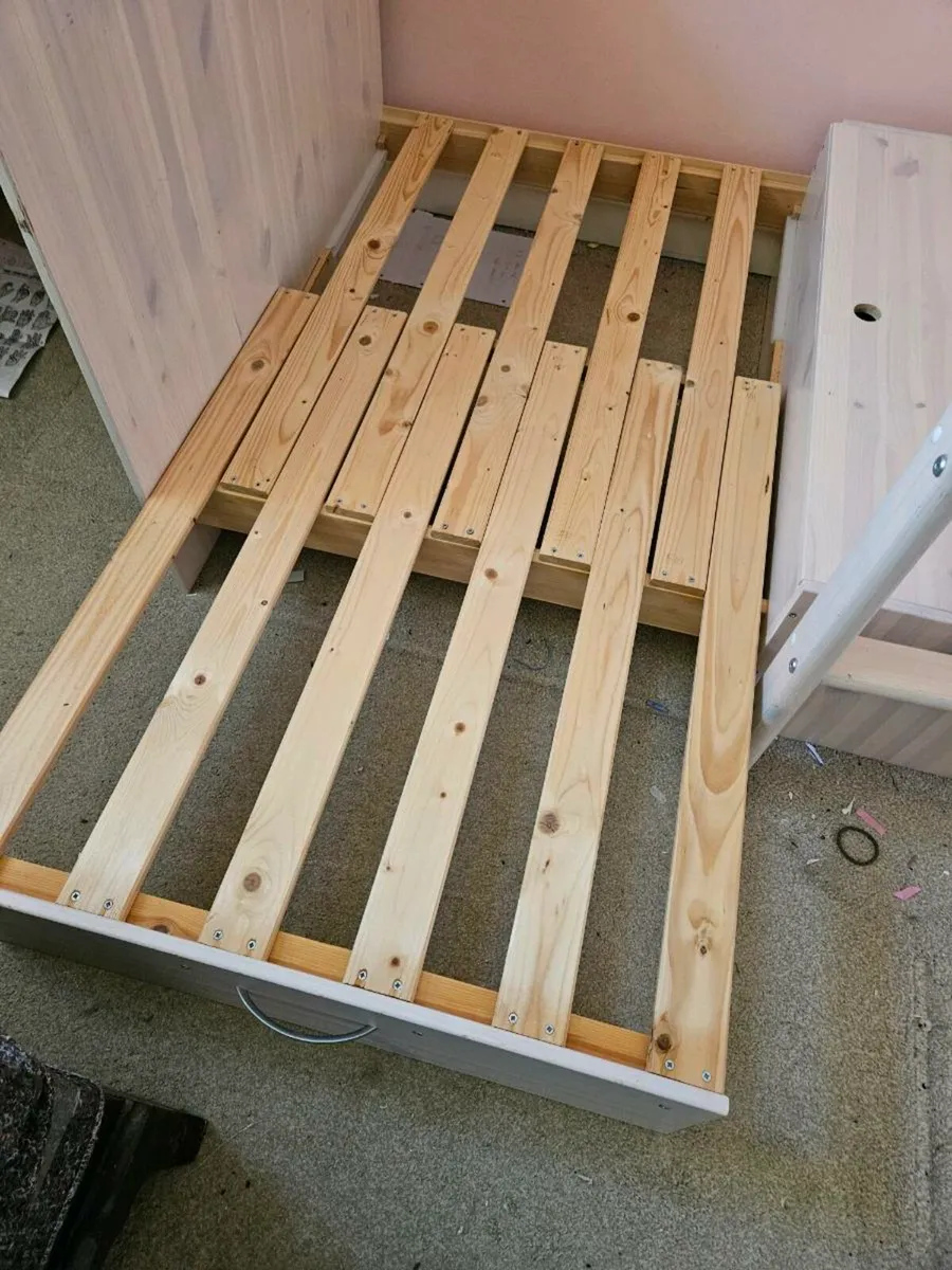 Integrated bed/desk with storage/bed - Image 2