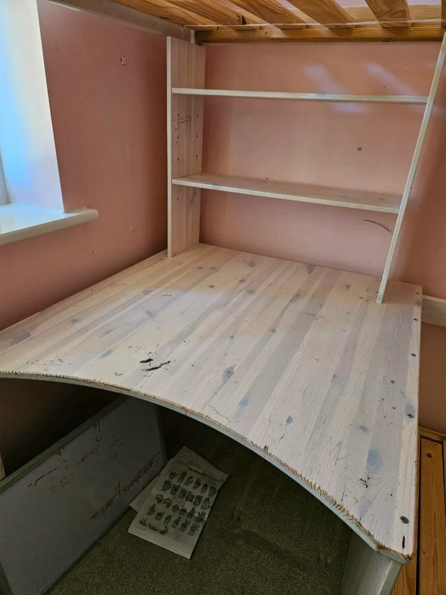 Integrated bed/desk with storage/bed - Image 4