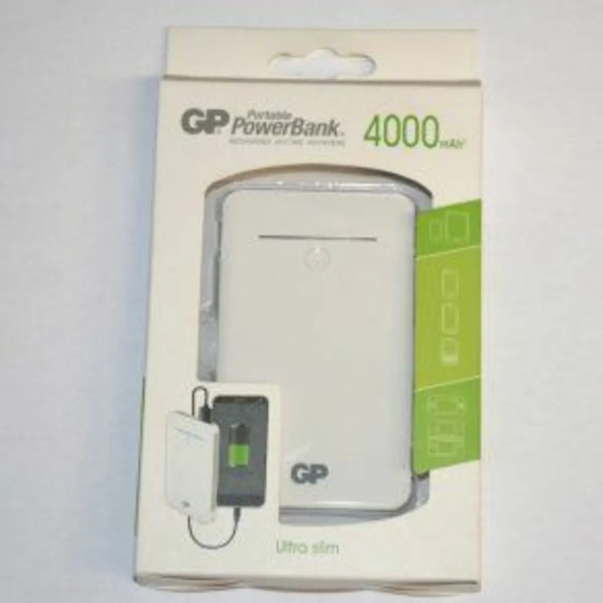 BRAND NEW IN BOX GP Powerbank 4000 Mah