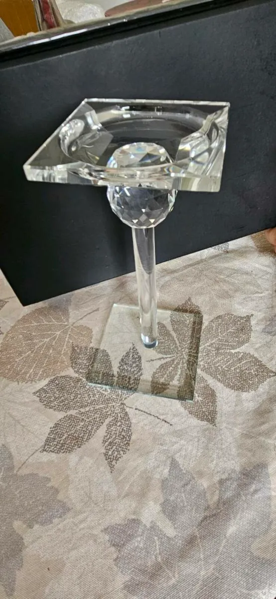 Crystal Candle Holder Set - Image 2