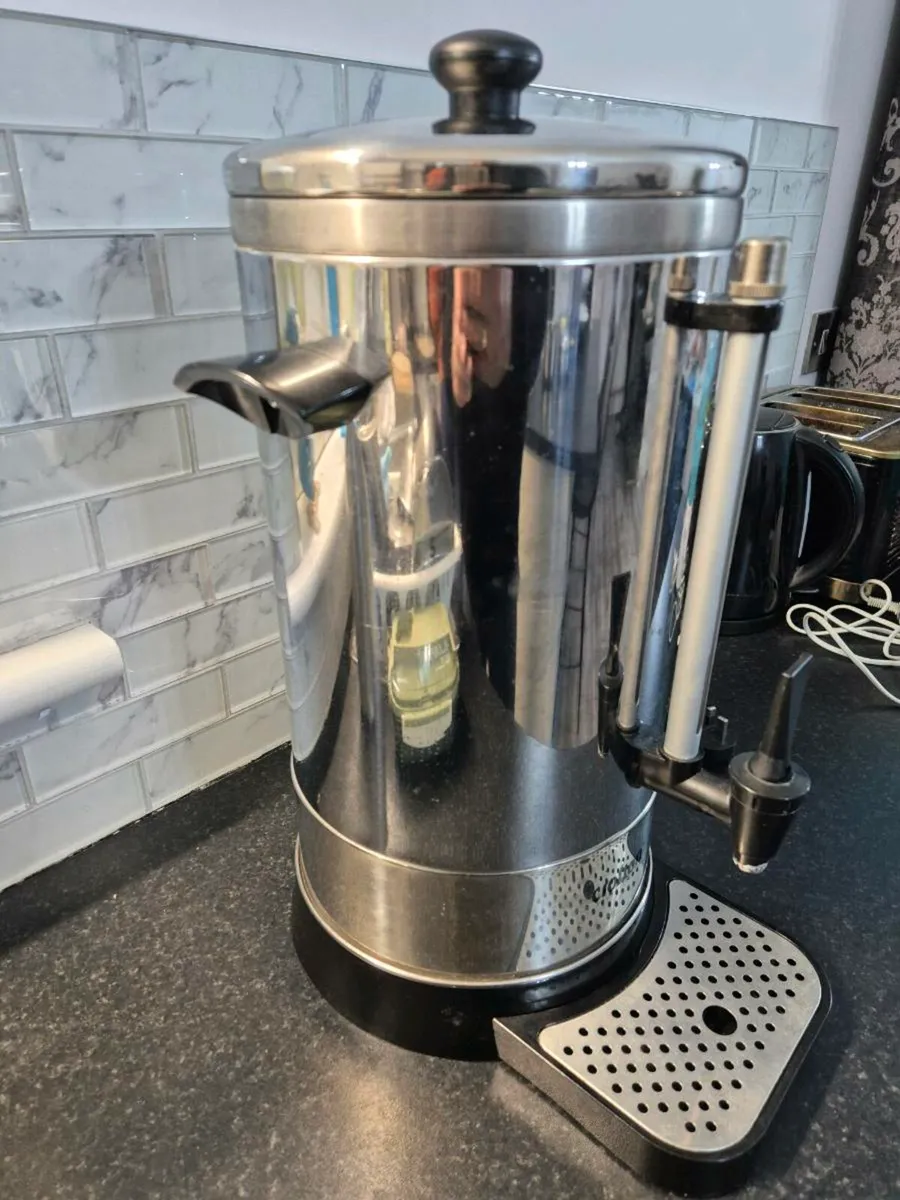 8L Hot Water Boiler, Tea Urn with Drip TraY - Image 4