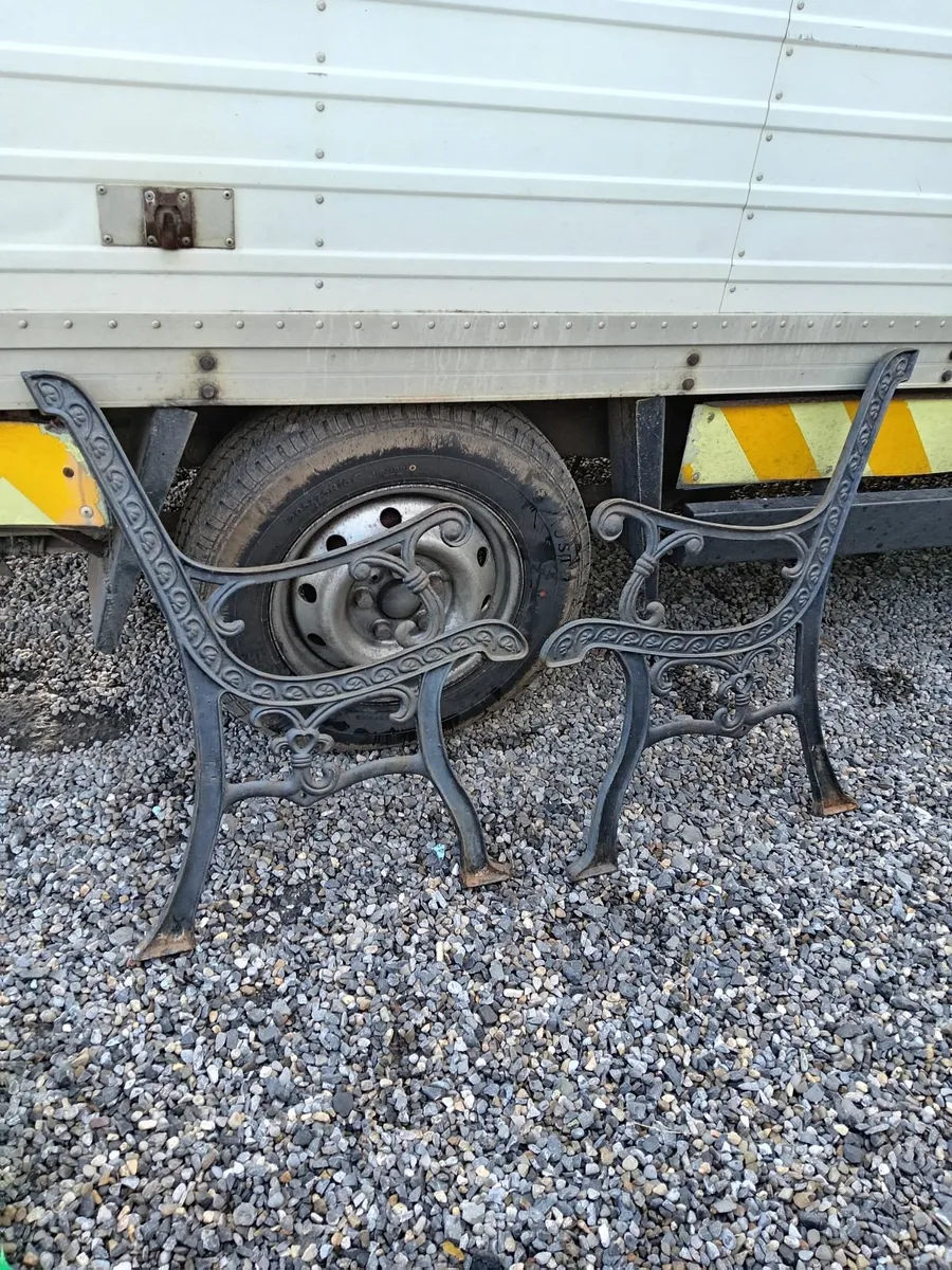 Garden bench ends - Image 2