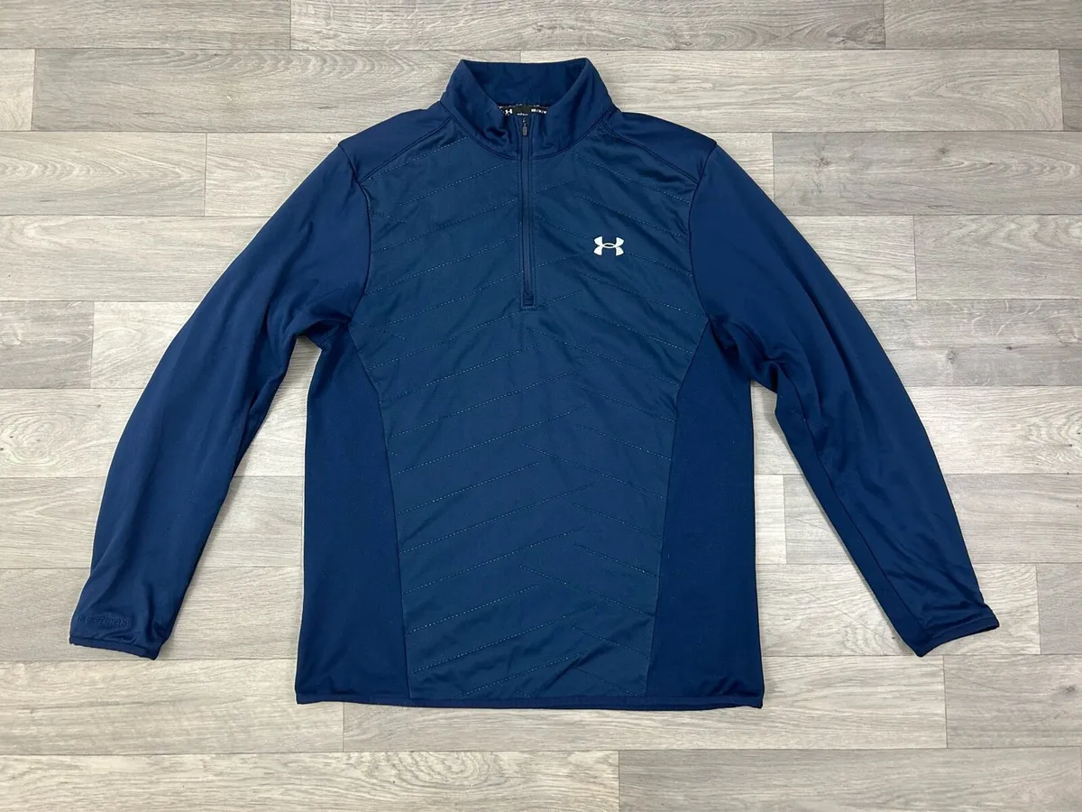 Under Armour Half Zip Golf Jumper Mens Medium - Image 1
