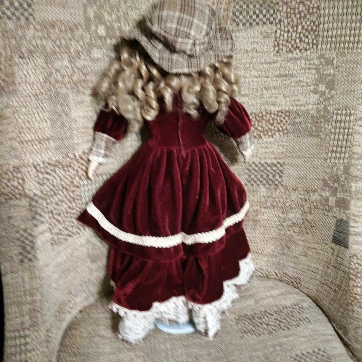 Vintage Porcelain doll - Image 2