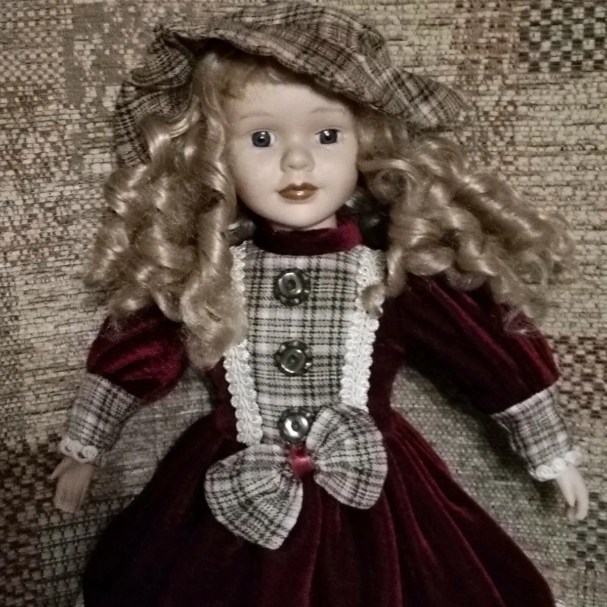 Vintage Porcelain doll - Image 4