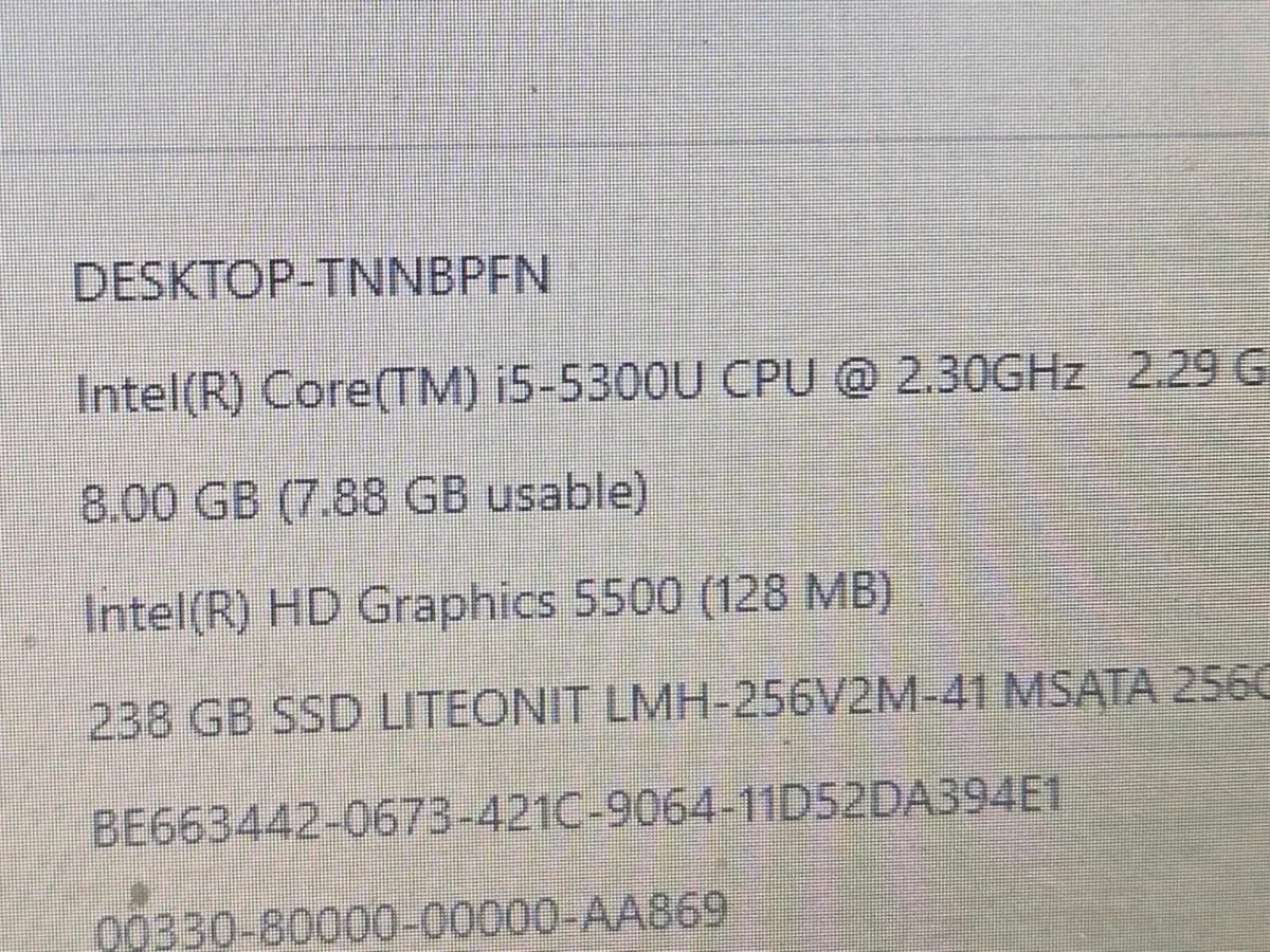 DELL Latitude E7250 Ultrabook, Core i5, 2.3GHz 8GB - Image 2